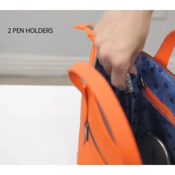 LUG Alto Matte Luxe VL (Vegan Lthr) Tote/Crossbody/Shoulder Bag/Satchel -Indigo - Picture 14 of 15